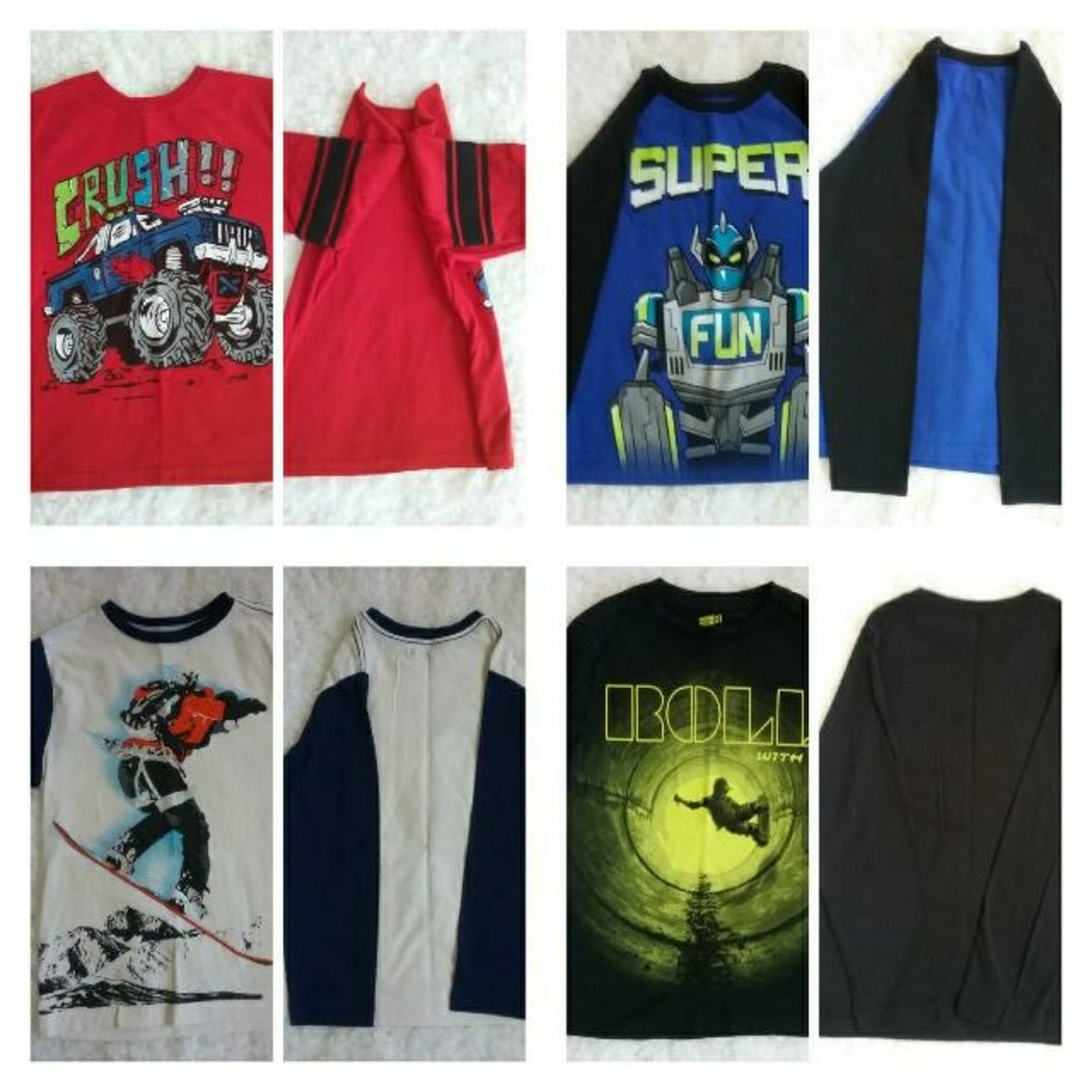 Boy's Graphic Long Sleeve Tees